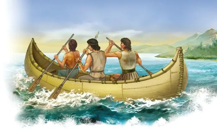 Каноэ индейцев На маленьких лодках можно плавать только в одиночку или вдвоем - фото 4