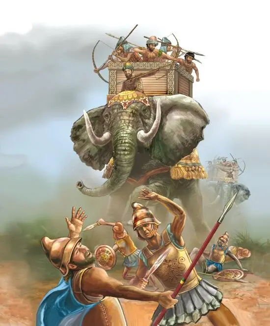Боевые слоны Человек решил вовлечь в свои войны и разборки животных Так вот - фото 4