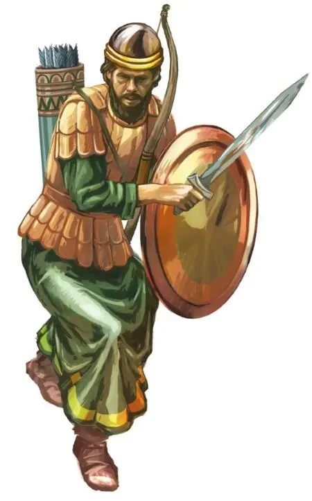 Персидский воин Однако в ранние древнегреческие времена военный флот - фото 6