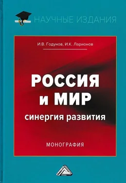 Игорь Годунов Россия и мир. Синергия развития обложка книги