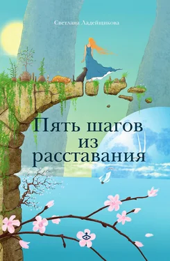Светлана Ладейщикова Пять шагов из расставания обложка книги