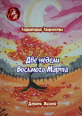 Валентина Спирина Две недели Восьмого марта. Девять Жизней обложка книги