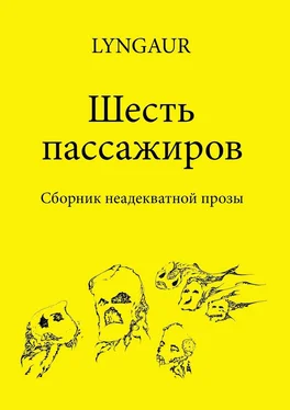 LYNGAUR Шесть пассажиров обложка книги