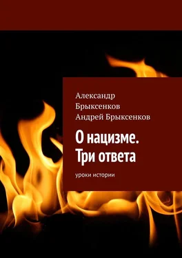 Андрей Брыксенков О нацизме. Три ответа. Уроки истории обложка книги