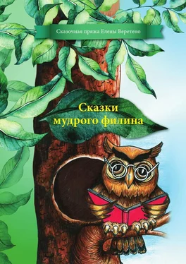 Сказочная пряжа Елены Веретено Сказки мудрого филина обложка книги