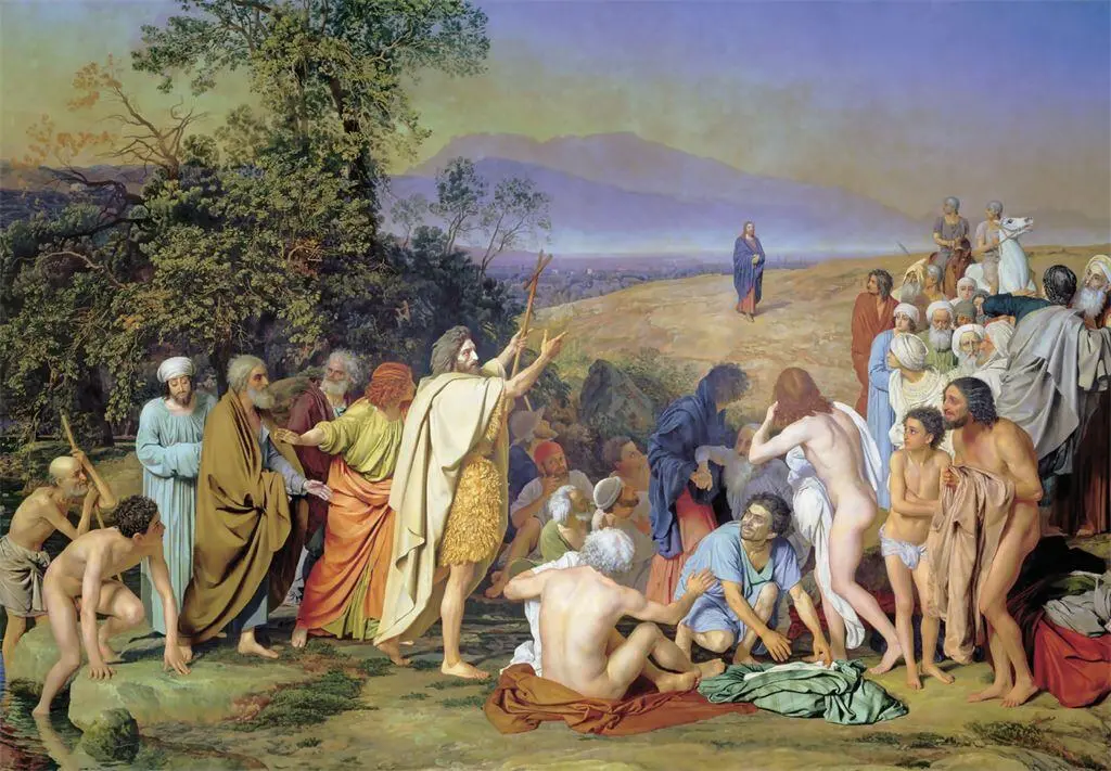 Картина Александра Иванова Явление Христа народу 18361857 гг На - фото 3