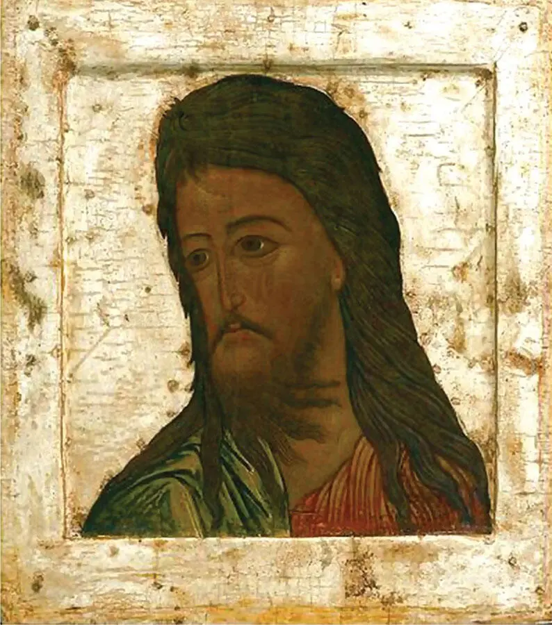 Икона Иоанн Креститель XIX в Когда Иисус возмужал он собрал вокруг себя - фото 4