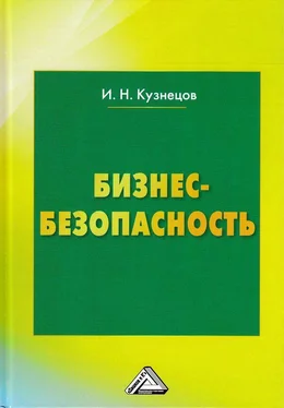 Игорь Кузнецов Бизнес-безопасность обложка книги