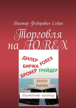 Виктор Себин Торговля на FOREX. Руководство трейдеру обложка книги