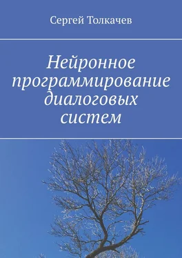 Сергей Толкачев Нейронное программирование диалоговых систем обложка книги