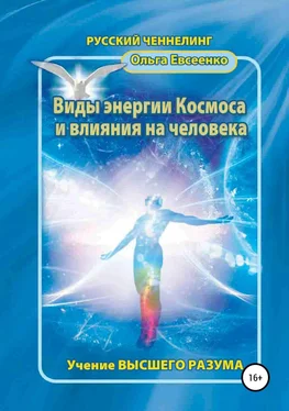 Ольга Евсеенко Виды энергии космоса и влияния на человека обложка книги