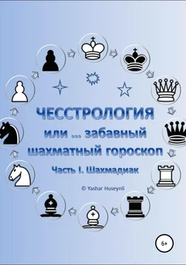 Яшар Гусейнли Чесстрология, или Забавный шахматный гороскоп. Часть I. Шахмадиак обложка книги