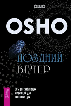 Бхагаван Раджниш (Ошо) Поздний вечер. 365 расслабляющих медитаций для окончания дня обложка книги