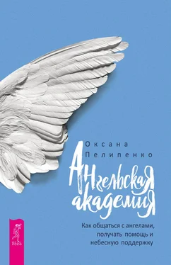 Оксана Пелипенко Ангельская Академия. Как общаться с ангелами, получать помощь и небесную поддержку обложка книги