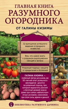 Галина Кизима Главная книга разумного огородника обложка книги