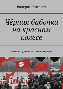 Валерий Киселев Чёрная бабочка на красном колесе. Разные судьбы – разная правда обложка книги