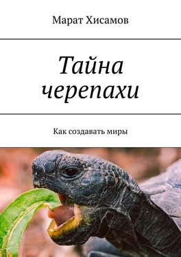 Марат Хисамов Тайна черепахи. Как создавать миры обложка книги