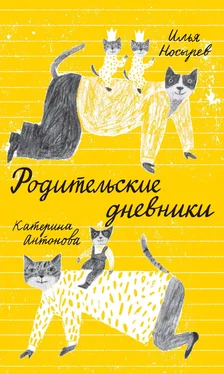 Катерина Антонова Родительские дневники обложка книги