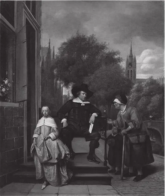 Рис 1 Ян Стен Жители Делфта Jan Steen The Burgher of Delft and his - фото 1