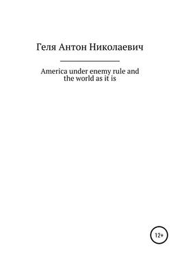 Антон Геля America under enemy rule and the world as it is обложка книги