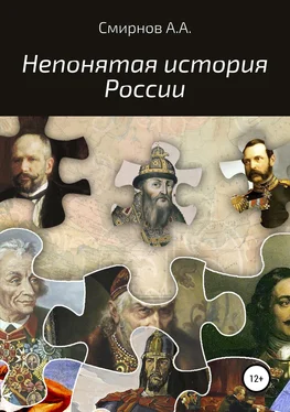 Александр Смирнов Непонятая история России обложка книги