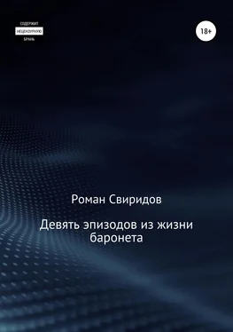 Роман Свиридов Девять эпизодов из жизни баронета обложка книги