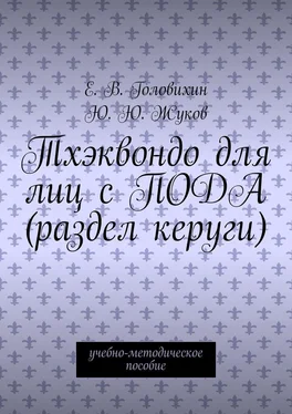 Array Е. В. Головихин Тхэквондо для лиц с ПОДА (раздел керуги). учебно-методическое пособие обложка книги