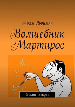 Арам Яврумян Волшебник Мартирос. Веселые истории обложка книги