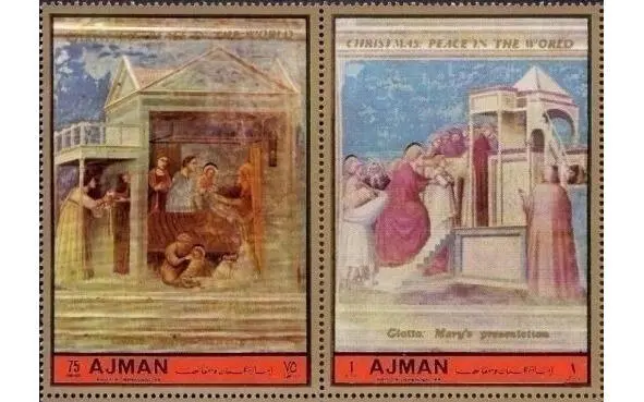 На левай сьцяне капэлы дэль Арэна Скравеньі у Падуі намаляваная ў шасьці - фото 16