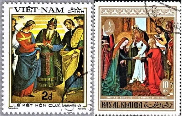 Заручыны Марыі Рафаэля Санці на марцы Віетнаму 1983 г Заручыны - фото 23