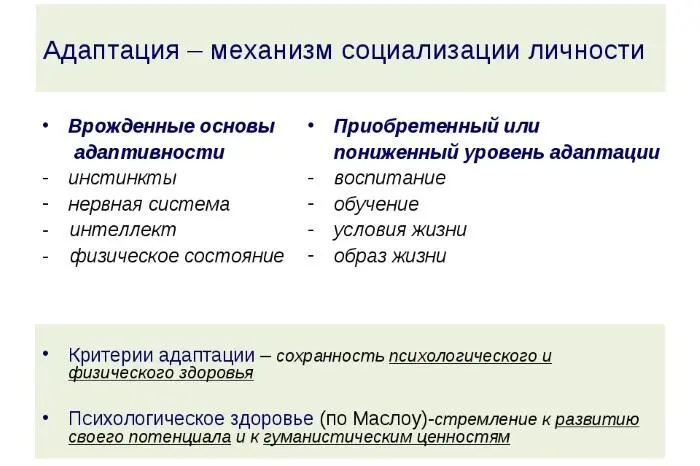 Рисунок 1 Адаптация как механизм социализации личности Социализация - фото 1