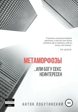 Антон Лобутинский Метаморфозы, или Богу секс не интересен обложка книги