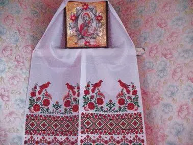 Красный угол в доме А Г Совянок д Дудичи Калинковичского рна Гомельской - фото 13