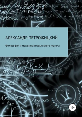 Александр Петрожицкий Философия и механика итальянского глагола обложка книги