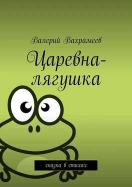 Валерий Вахрамеев Царевна-лягушка. Сказка в стихах обложка книги