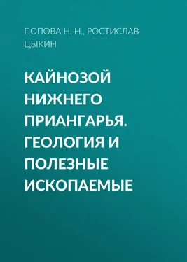 Ростислав Цыкин Кайнозой Нижнего Приангарья. Геология и полезные ископаемые обложка книги