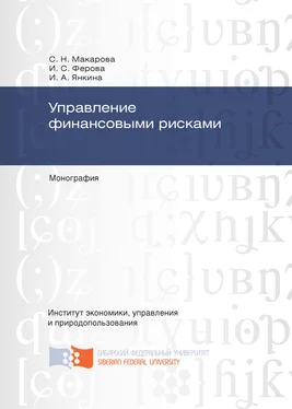 Ирина Янкина Управление финансовыми рисками обложка книги