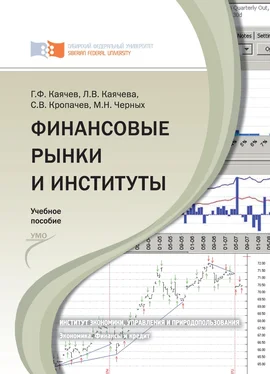 Геннадий Каячев Финансовые рынки и институты обложка книги