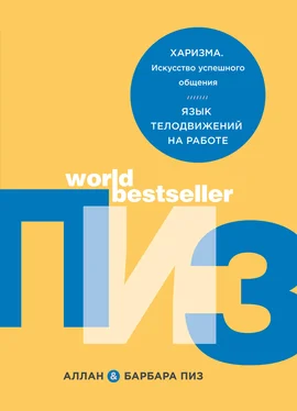 Аллан Пиз Харизма. Искусство успешного общения. Язык телодвижений на работе