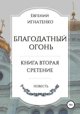 Евгений Игнатенко Благодатный огонь, книга вторая. «Сретение» обложка книги