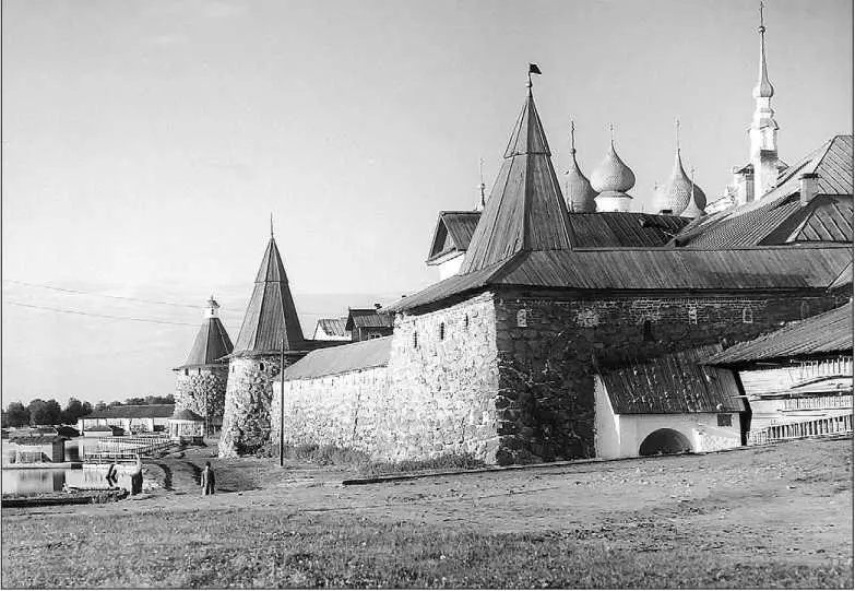 Вид Соловецкого монастыря с суши Фото С ПрокудинаГорского 1915 г В - фото 4