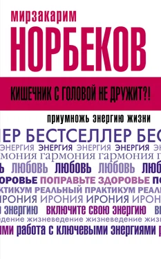 Мирзакарим Норбеков Кишечник с головой не дружит?! Приумножь энергию жизни обложка книги