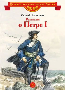 Сергей Алексеев Рассказы о Петре I обложка книги