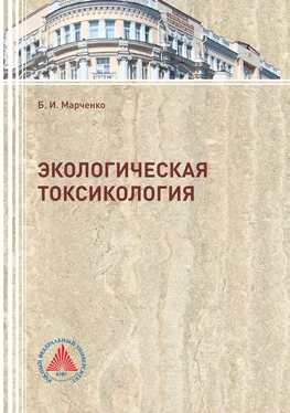 Борис Марченко Экологическая токсикология обложка книги