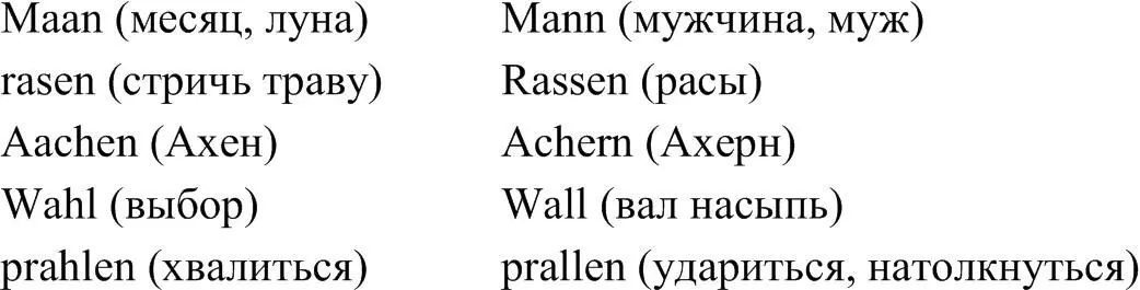 4Recherchieren Sie und finden noch solche Wortpaare mit ALaut 5Lesen Sie - фото 4