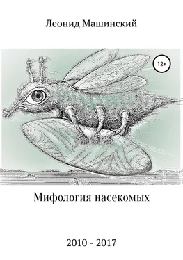 Леонид Машинский Мифология насекомых обложка книги