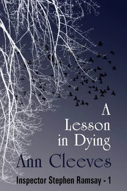 Ann Cleeves A Lesson in Dying обложка книги