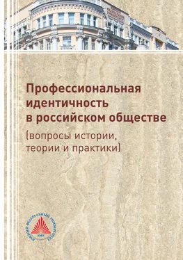 Коллектив авторов Профессиональная идентичность в российском обществе (вопросы истории, теории и практики) обложка книги