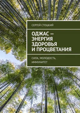 Сергей Стоцкий Оджас – энергия здоровья и процветания. Сила, молодость, иммунитет обложка книги