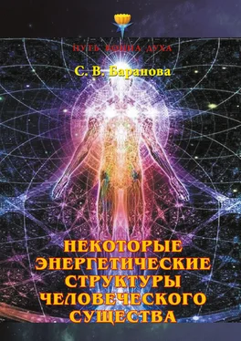 Светлана Баранова Некоторые энергетические структуры человеческого существа обложка книги